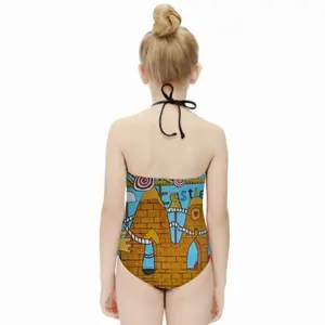 Castles In The Air Kids One Piece Swimsuit