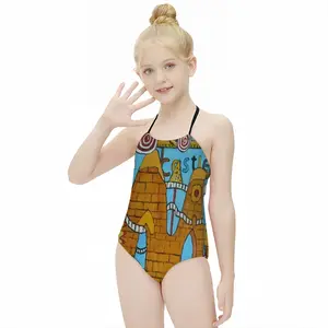 Castles In The Air Kids One Piece Swimsuit