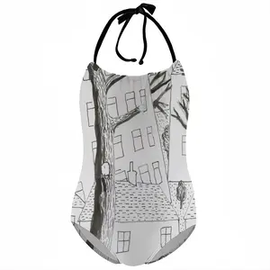 Trees Kids One Piece Swimsuit