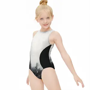 Snowcaldera Kids One Piece Swimsuit (Black)