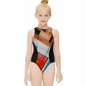 Virginal Vows Of Vienna Kids One Piece Swimsuit (Black)