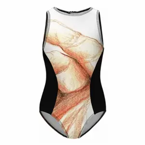 Monument Of A Hand Kids One Piece Swimsuit (Black)