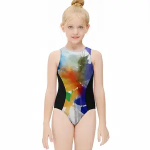 By Chance K Kids One Piece Swimsuit (Black)