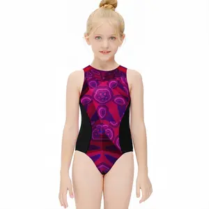 Convexe Kids One Piece Swimsuit (Black)