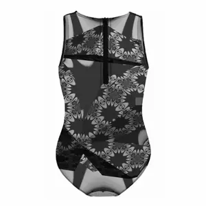 Kimono Kids One Piece Swimsuit (Black)