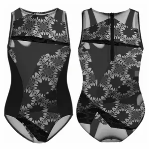 Kimono Kids One Piece Swimsuit (Black)