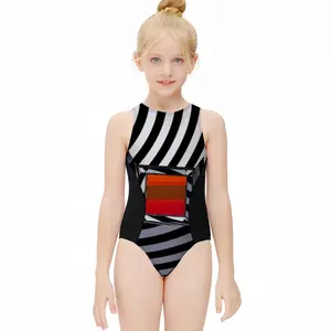 Paradoxal Kids One Piece Swimsuit (Black)