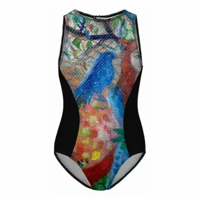 The Fox Kids One Piece Swimsuit (Black)