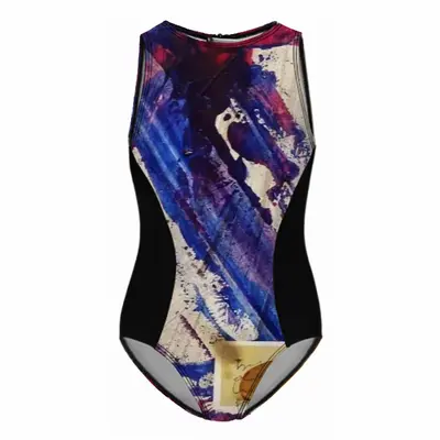 Army Dreamers Kids One Piece Swimsuit (Black)