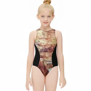 Firestorm Kids One Piece Swimsuit (Black)