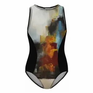 China Kids One Piece Swimsuit (Black)