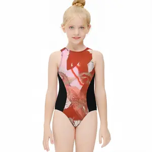 The Dance Kids One Piece Swimsuit (Black)