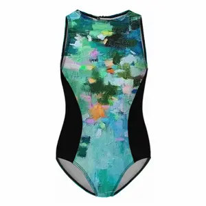 Breeze #1 Kids One Piece Swimsuit (Black)