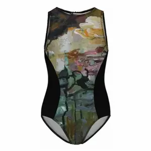 In The Garden Kids One Piece Swimsuit (Black)