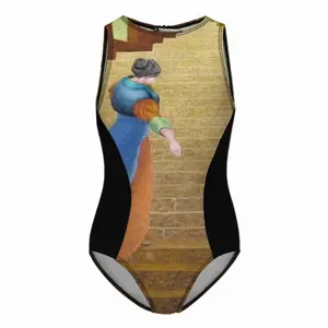 It Was Decided Long Ago Kids One Piece Swimsuit (Black)