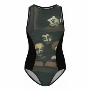 Appearing Kids One Piece Swimsuit (Black)