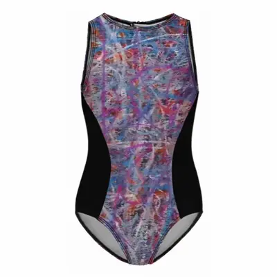 Rondo#19 Kids One Piece Swimsuit (Black)