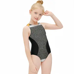 Road Rage#87 Kids One Piece Swimsuit (Black)