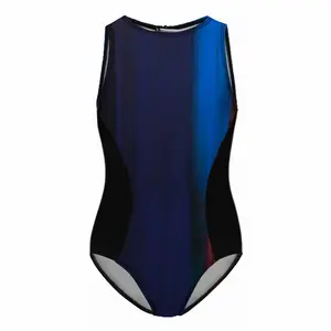 Simultaneously Contained 2016 Kids One Piece Swimsuit (Black)