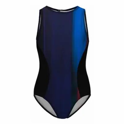 Simultaneously Contained 2016 Kids One Piece Swimsuit (Black)