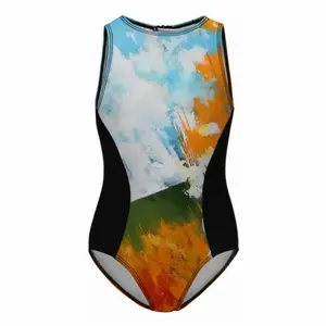 Collisioning Kids One Piece Swimsuit (Black)