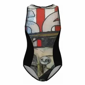 Route 66 Kids One Piece Swimsuit (Black)