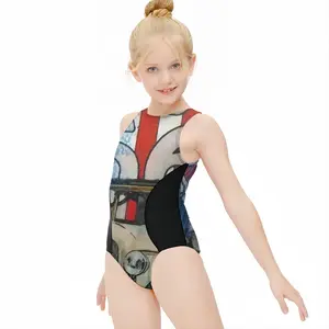 Route 66 Kids One Piece Swimsuit (Black)