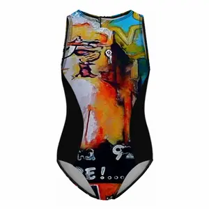 Anonymuse Kids One Piece Swimsuit (Black)