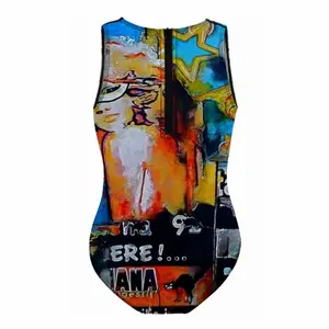 Anonymuse Kids One Piece Swimsuit (Black)