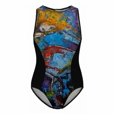 Rockstars Kids One Piece Swimsuit (Black)