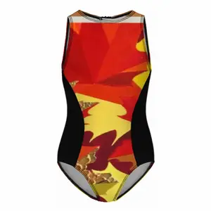 Autumn Kids One Piece Swimsuit (Black)