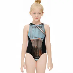 Jeanne Darc Kids One Piece Swimsuit (Black)