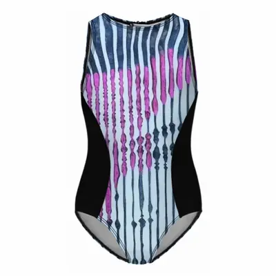 David Bowie The Legend Kids One Piece Swimsuit (Black)