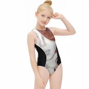 Aaliyah Kids One Piece Swimsuit (Black)