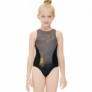 Passage Kids One Piece Swimsuit (Black)