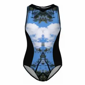 Holy Cloud Smokes Kids One Piece Swimsuit (Black)