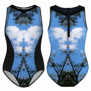 Holy Cloud Smokes Kids One Piece Swimsuit (Black)