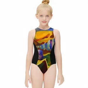 Thoughts About The Sea Kids One Piece Swimsuit (Black)