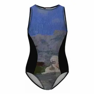 The Vorontsov Palace Crimea Kids One Piece Swimsuit (Black)