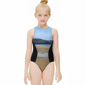 Strayth East Sutherland Kids One Piece Swimsuit (Black)