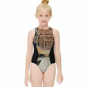 Daily Toils For Timber Kids One Piece Swimsuit (Black)