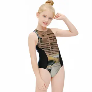 Daily Toils For Timber Kids One Piece Swimsuit (Black)