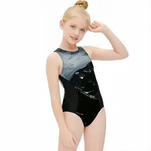 Floating Kids One Piece Swimsuit (Black)