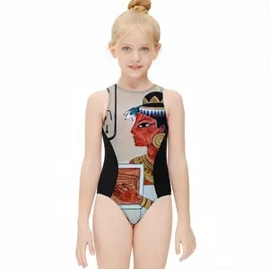 Melodies Kids One Piece Swimsuit (Black)