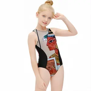 Melodies Kids One Piece Swimsuit (Black)