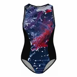 Mystic Royalty Kids One Piece Swimsuit (Black)