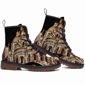 Men Sacred Heart 2 Leather Work Boots