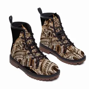 Men Sacred Heart 2 Leather Work Boots