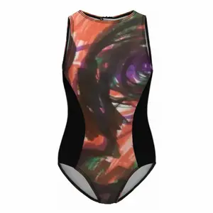 One Or The Other It Is All The Same Kids One Piece Swimsuit (Black)