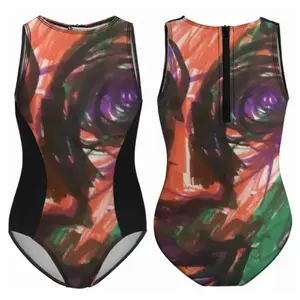 One Or The Other It Is All The Same Kids One Piece Swimsuit (Black)